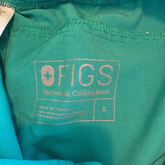 Hunter Green Kade Scrub Bottoms - Picture 4 of 4